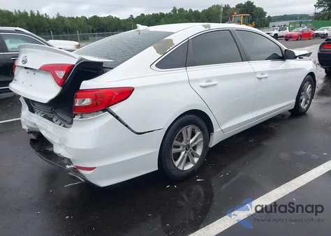 2016 Hyundai Sonata Se from USA, damaged, VIN 5NPE24AF3GH382788